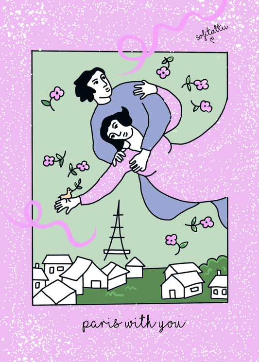 chagall is Paris dreaming